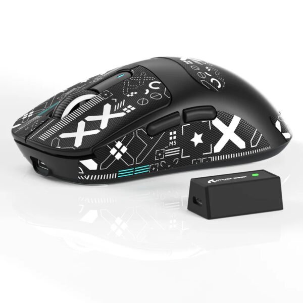 ATTACK SHARK X3PRO Three Modes 8K Gaming Mouse – Black