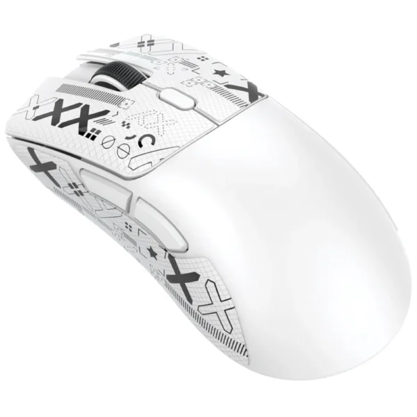 ATTACK SHARK R1 Wireless Gaming Mouse – White