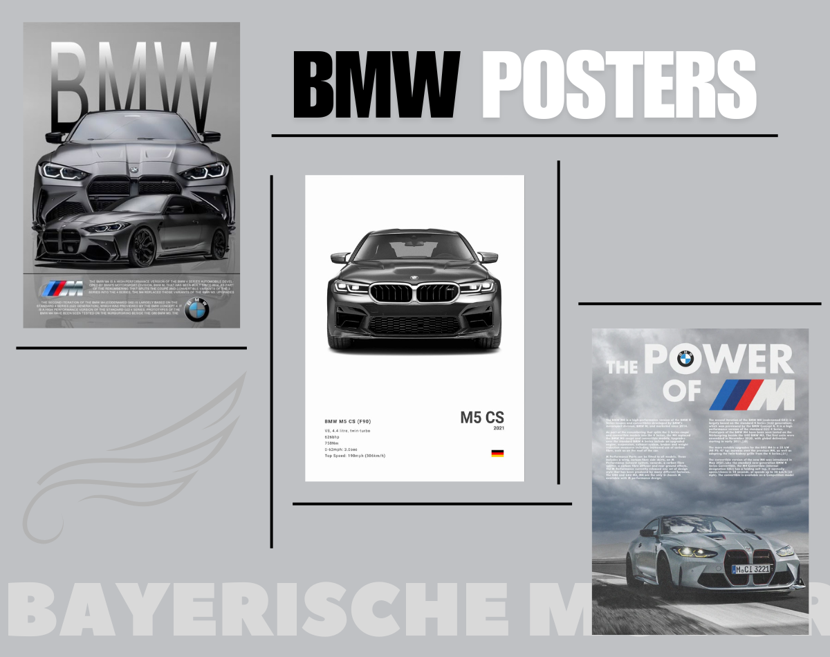 bmw pOSTERS